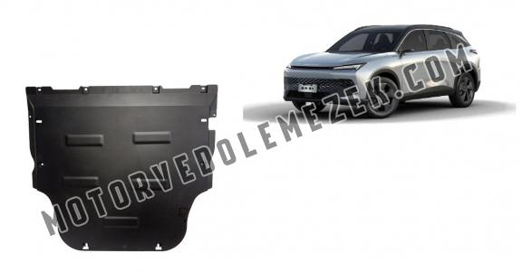Acél motor, kapcsolószekrény, hűtő védőlemez Baic Beijing X55
