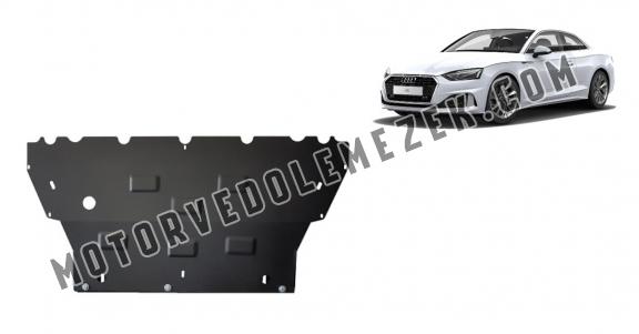 Acél motor, hütő védőlemez Audi A5