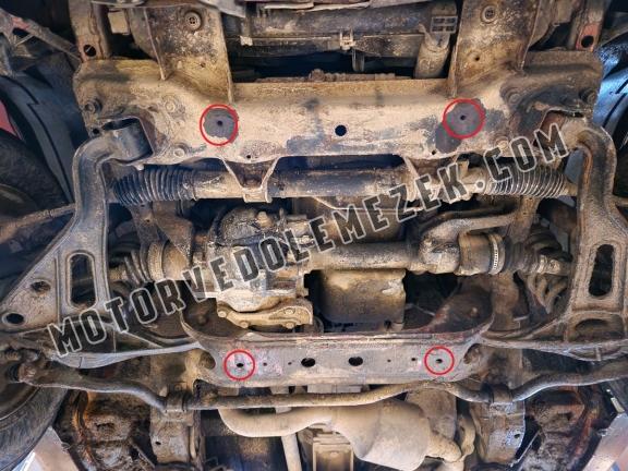 Acél motor, hütő védőlemez Suzuki Grand Vitara