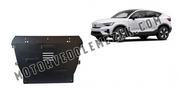 Acél motor, kapcsolószekrény, hütő védőlemez Volvo C40