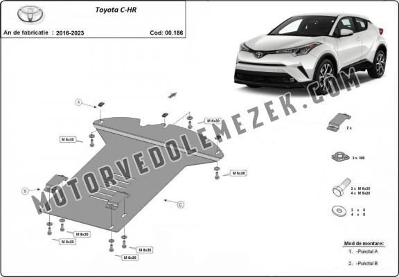 Katalizátor lopásgátló (CAT/LOCK) Toyota C-HR