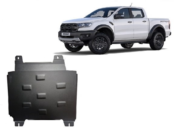 Acél kapcsolószekrény védőlemez Ford Ranger Raptor