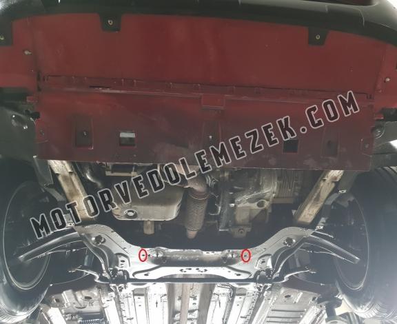 Acél motor, kapcsolószekrény, hütő védőlemez Citroen Berlingo