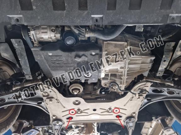Acél motor, sebbeségváltó, hütő, első lökhárító védőlemez Renault Trafic