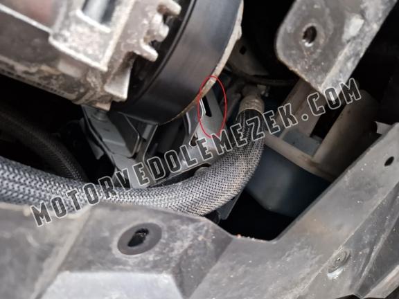 Acél motor, sebbeségváltó, hütő, első lökhárító védőlemez Renault Trafic