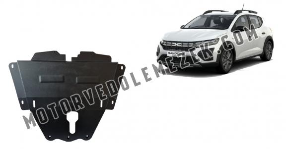 Acél motor, kapcsolószekrény védőlemez Dacia Sandero 3 Stepway