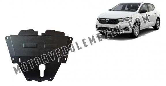 Acél motor, kapcsolószekrény védőlemez Dacia Sandero