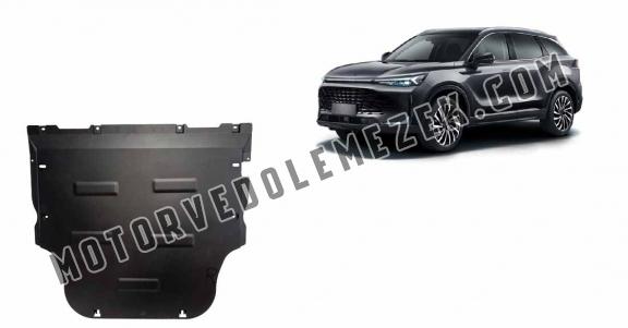 Acél motor, kapcsolószekrény, hütő védőlemez Baic Beijing X75
