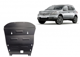 Acél motor, kapcsolószekrény, hűtő védőlemez Nissan Qashqai