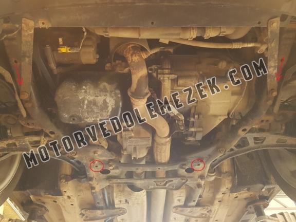 Acél motor, kapcsolószekrény védőlemez Mini Paceman R61