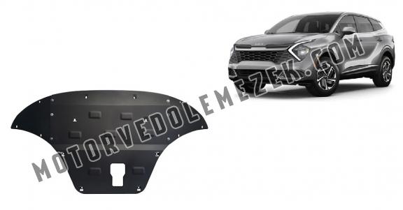 Acél motor, sebbeségváltó, hütő, első lökhárító védőlemez Kia Sportage