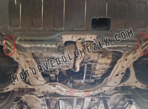 Acél motor, kapcsolószekrény, hütő védőlemez Honda CR-V Gen 2