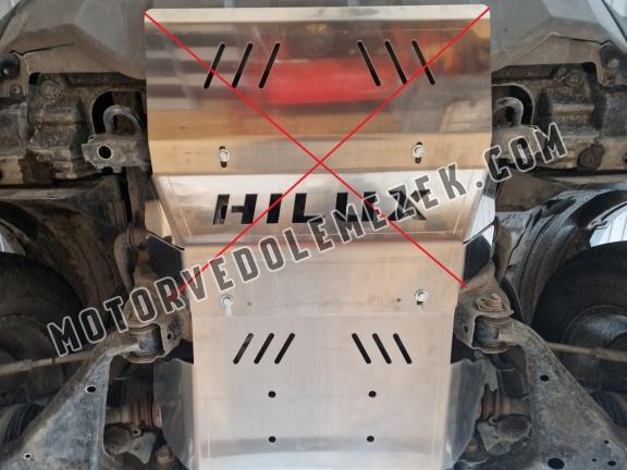 Motor, karter- védő aluminiumlemez Toyota Hilux Invincible