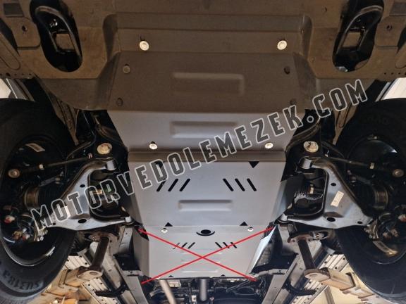 Acél motor, hütő védőlemez Evo Cross 4