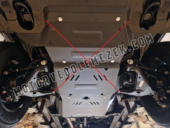 Steel gearbox skid plate for Evo Cross 4