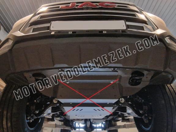 Steel gearbox skid plate for Evo Cross 4
