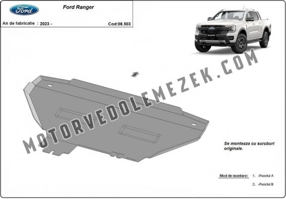 Acél hűtő védőlemez Ford Ranger