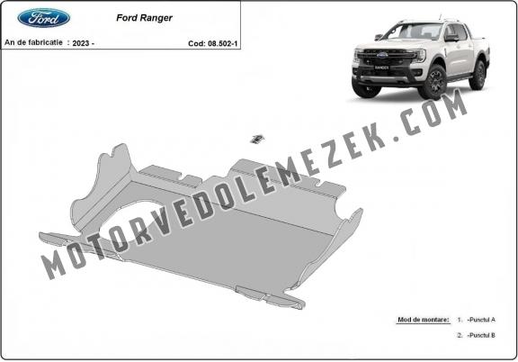 Acél motorvédőlemez Ford Ranger
