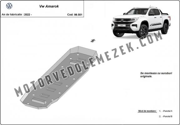 Acél üzemanzagtartály védőlemez Volkswagen Amarok