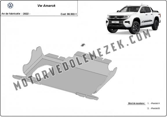 Acél motorvédőlemez Volkswagen Amarok