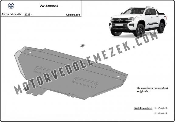 Acél hütő védőlemez Volkswagen Amarok
