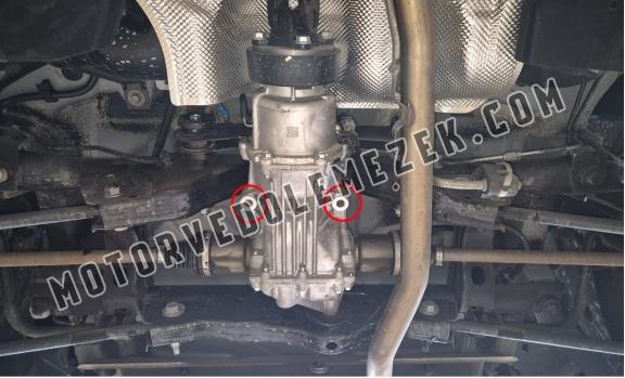 Aluminium differenciálmű védőlemez Dacia Duster 4x4
