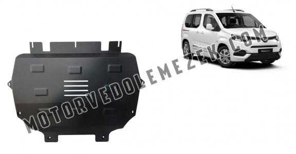 Acél motor, kapcsolószekrény, hütő védőlemez Toyota Proace City Verso