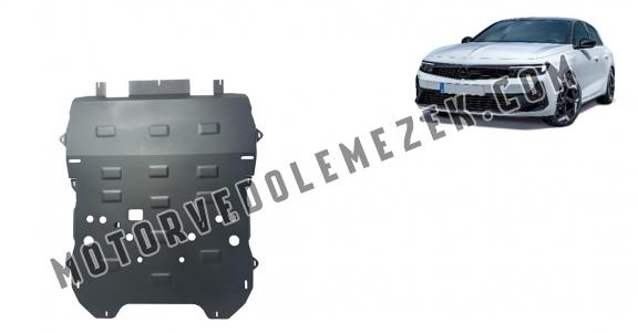 Acél motor, sebbeségváltó, hütő, első lökhárító védőlemez Opel Astra L