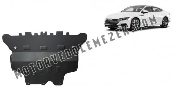 Acél motor, sebbeségváltó, hütő, első lökhárító védőlemez VW Passat Alltrack