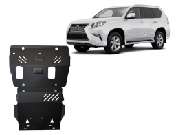 Acél kapcsolószekrény, hűtő védőlemez Lexus GX460