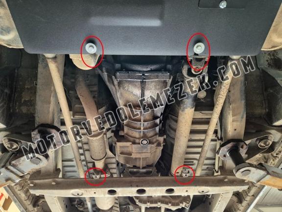 Acél kapcsolószekrény védőlemez Hyundai Terracan