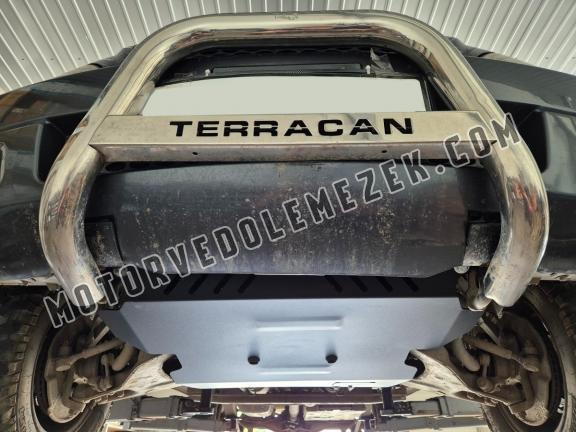 Acél motor, hütő védőlemez Hyundai Terracan