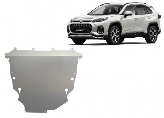 Alumínium motor, sebességváltó, hűtő, első lökhárító védőlemez Suzuki Across