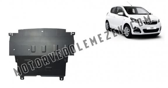 Acél motor, kapcsolószekrény, hütő védőlemez Peugeot 108