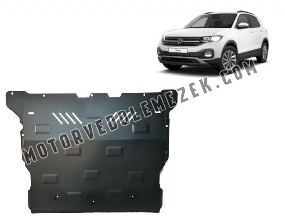 Acél motor, sebbeségváltó, hütő, első lökhárító védőlemez VW T-Cross