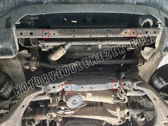 Acél hütő védőlemez Isuzu D-Max