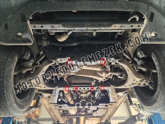 Motor, karter- védő acéllemez Isuzu D-Max