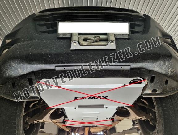 Motor, karter- védő acéllemez Isuzu D-Max