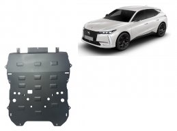 Acél motor, sebességváltó, hűtő, első lökhárító védőlemez Citroen DS4