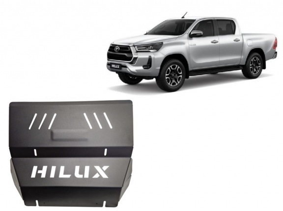 Acél hűtő védőlemez Toyota Hilux Invincible