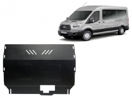 Acél motor, sebességváltó, hűtő, első lökhárító védőlemez Ford Transit