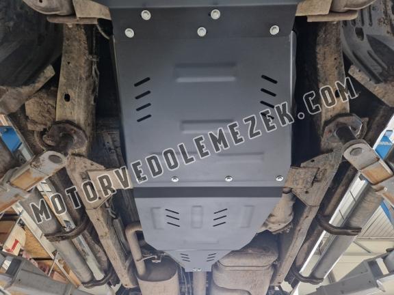 Acél kapcsolószekrény, osztómű védőlemez Nissan Navara D40