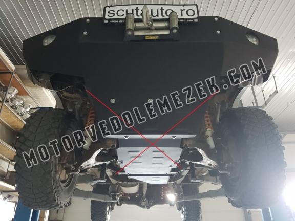 Acél kapcsolószekrény védőlemez Toyota Land Cruiser J90