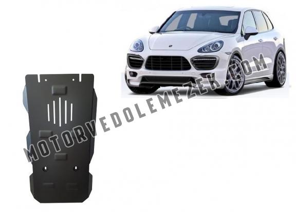 Acél kapcsolószekrény védőlemez Porsche Cayenne