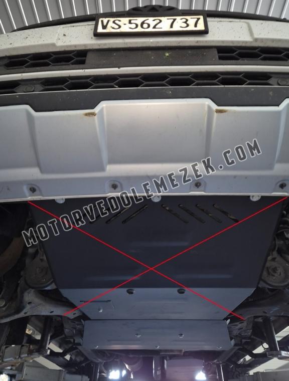 Acél kapcsolószekrény, differenciálmű védőlemez Volkswagen Amarok V6 automat