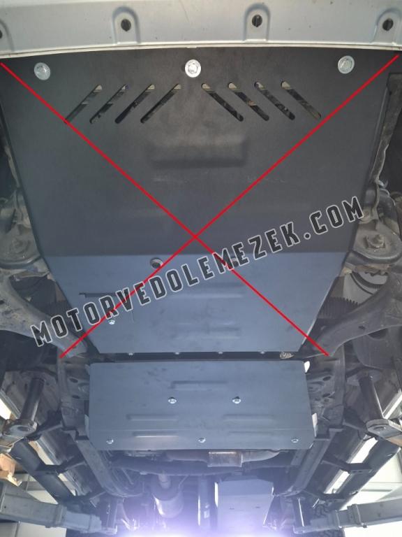 Acél kapcsolószekrény, differenciálmű védőlemez Volkswagen Amarok V6 automat