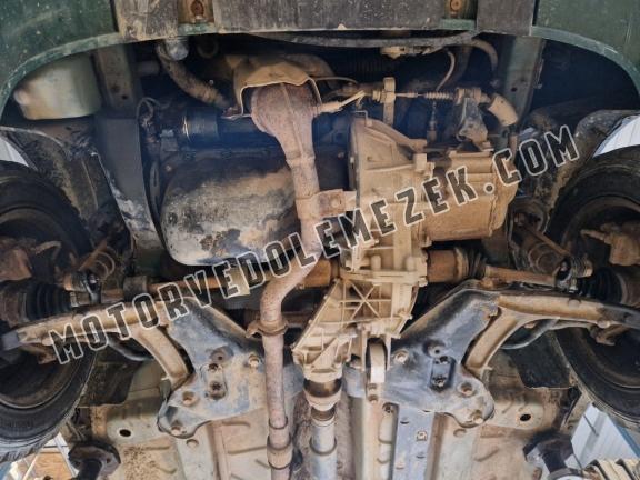 Acél motor, sebbeségváltó, hütő, első lökhárító védőlemez Fiat Panda 4x4