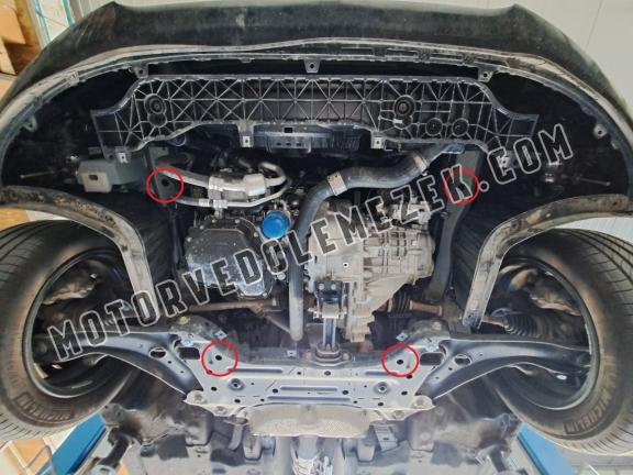Acél motor, kapcsolószekrény, hütő védőlemez Hyundai i20 Hybrid
