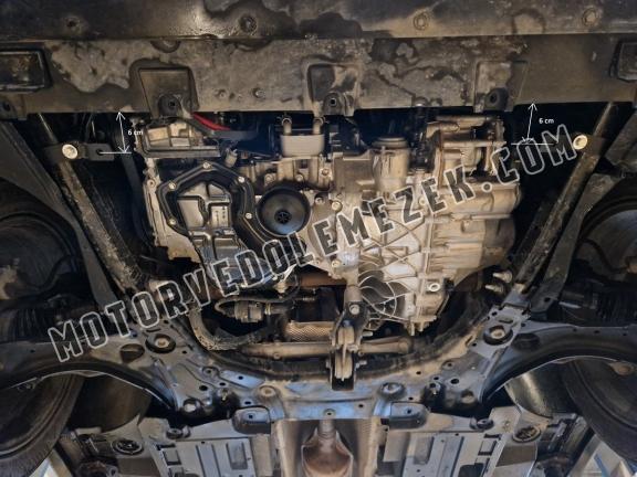 Acél motor, kapcsolószekrény, hütő védőlemez Renault Captur