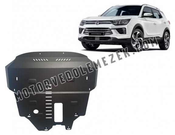 Acél motor, kapcsolószekrény, hütő védőlemez SsangYong Korando
